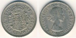 1/2 Krone Reino Unido Níquel/Cobre 
