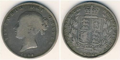 1/2 Krone Vereinigtes Königreich Silber 