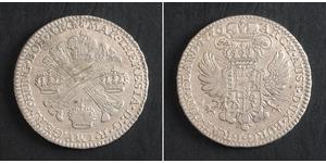 1/2 Kronenthaler Países Bajos Plata 