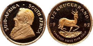 1/2 Krugerrand South Africa (1910 - ) Gold 