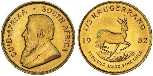 1/2 Krugerrand South Africa (1910 - ) Gold 