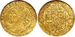 1/2 Laurel Königreich England (927-1649,1660-1707) Gold Jakob I (1566-1625)