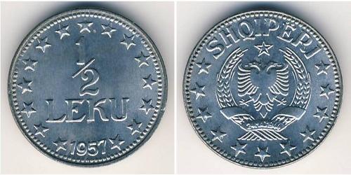 1/2 Lek Albania Zinco 