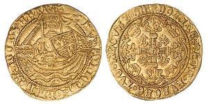1/2 Noble Königreich England (927-1649,1660-1707) Gold Heinrich VI (1421-1471)