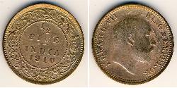 1/2 Paisa Britisch-Indien (1858-1947) Bronze Eduard VIII (1894-1972)