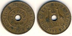1/2 Penny Rhodesien (1965 - 1979) Bronze 