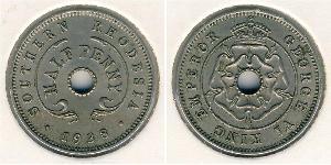 1/2 Penny Southern Rhodesia (1923-1980) Bronze Georg VI (1895-1952)