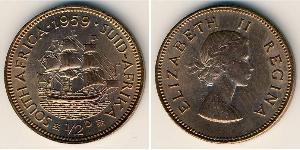 1/2 Penny Südafrika (1910 - ) Bronze Elizabeth II (1926-2022)
