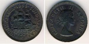 1/2 Penny Südafrika (1910 - ) Bronze Elizabeth II (1926-2022)