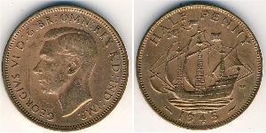 1/2 Penny United Kingdom Bronze 