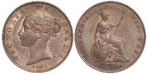 1/2 Penny United Kingdom of Great Britain and Ireland (1801-1922) Bronze Victoria (1819 - 1901)