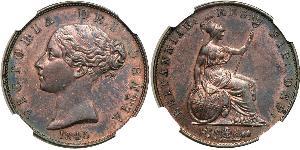 1/2 Penny United Kingdom of Great Britain and Ireland (1801-1922) Bronze Victoria (1819 - 1901)