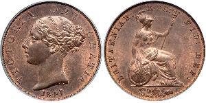 1/2 Penny United Kingdom of Great Britain and Ireland (1801-1922) Bronze Victoria (1819 - 1901)