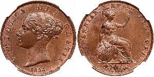 1/2 Penny United Kingdom of Great Britain and Ireland (1801-1922) Bronze Victoria (1819 - 1901)