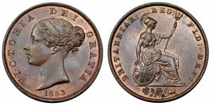 1/2 Penny United Kingdom of Great Britain and Ireland (1801-1922) Bronze Victoria (1819 - 1901)