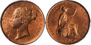 1/2 Penny United Kingdom of Great Britain and Ireland (1801-1922) Bronze Victoria (1819 - 1901)