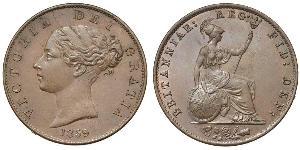 1/2 Penny United Kingdom of Great Britain and Ireland (1801-1922) Bronze Victoria (1819 - 1901)