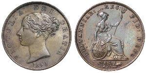 1/2 Penny United Kingdom of Great Britain and Ireland (1801-1922) Bronze Victoria (1819 - 1901)