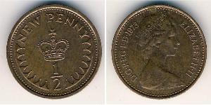 1/2 Penny Vereinigtes Königreich (1922-) Bronze Elizabeth II (1926-2022)