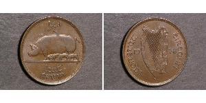 1/2 Penny Irlanda (1922 - ) Bronzo 