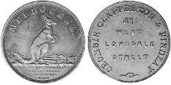 1/2 Penny Australia (1788 - 1939) Cobre 
