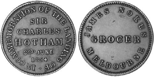 1/2 Penny Australia (1788 - 1939) Cobre 