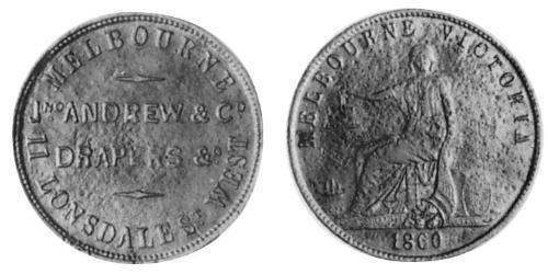 1/2 Penny Australia (1788 - 1939) Cobre 