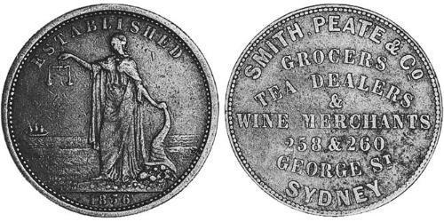 1/2 Penny Australia (1788 - 1939) Copper 