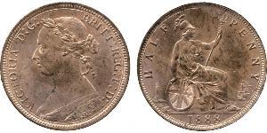 1/2 Penny United Kingdom Copper Victoria (1819 - 1901)