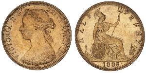 1/2 Penny United Kingdom Copper Victoria (1819 - 1901)