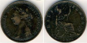 1/2 Penny United Kingdom Copper 