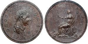 1/2 Penny United Kingdom of Great Britain and Ireland (1801-1922) Copper George III (1738-1820)