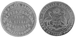 1/2 Penny Ôstralie (1788 - 1939) Cuivre 