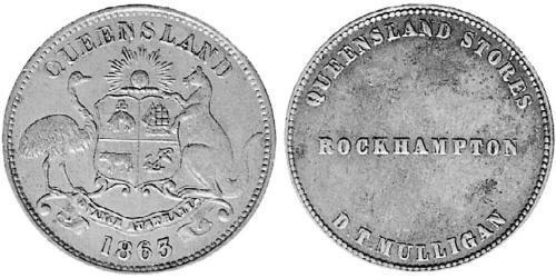 1/2 Penny Ôstralie (1788 - 1939) Cuivre 