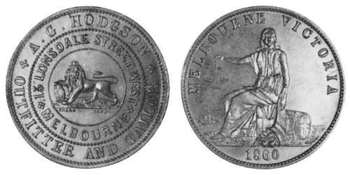 1/2 Penny Ôstralie (1788 - 1939) Cuivre 