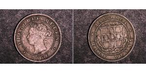 1/2 Penny Jamayica (1962 - ) Cuivre/Nickel Victoria (1819 - 1901)