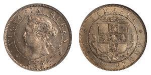 1/2 Penny Jamayica (1962 - ) Cuivre/Nickel Victoria (1819 - 1901)