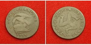 1/2 Penny Isle of Man Kupfer 