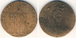 1/2 Penny Vereinigtes Königreich Kupfer 