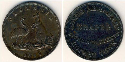 1/2 Penny Australia (1788 - 1939) Rame 