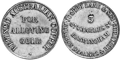 1/2 Penny Australia (1788 - 1939) Rame 