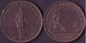 1/2 Penny Kanada  