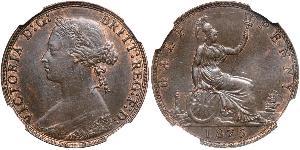 1/2 Penny United Kingdom of Great Britain and Ireland (1801-1922)  Victoria (1819 - 1901)