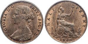 1/2 Penny United Kingdom of Great Britain and Ireland (1801-1922)  Victoria (1819 - 1901)