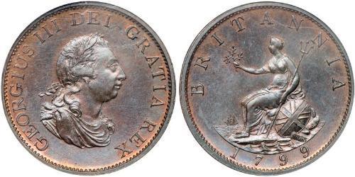 1/2 Penny United Kingdom of Great Britain and Ireland (1801-1922)  George III (1738-1820)