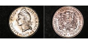 1/2 Peso République dominicaine Argent 