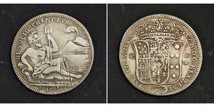 1/2 Piastre / 60 Grana Italian city-states Silber 