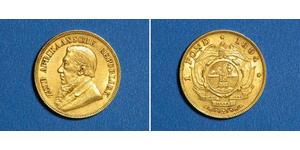 1/2 Pond / 1/2 Sovereign Südafrika (1910 - ) Gold Paul Kruger (1825 - 1904)