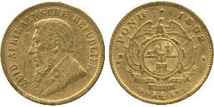 1/2 Pond / 1/2 Sovereign Afrique du Sud (1910 - ) Or Paul Kruger (1825 - 1904)