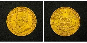 1/2 Pond / 1/2 Sovereign Afrique du Sud (1910 - ) Or Paul Kruger (1825 - 1904)
